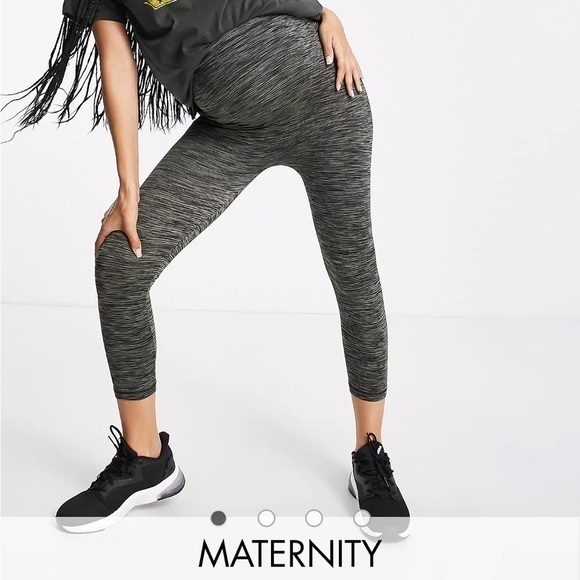 Mamalicious Maternity Active Cropped Leggings - Picture 3 of 9